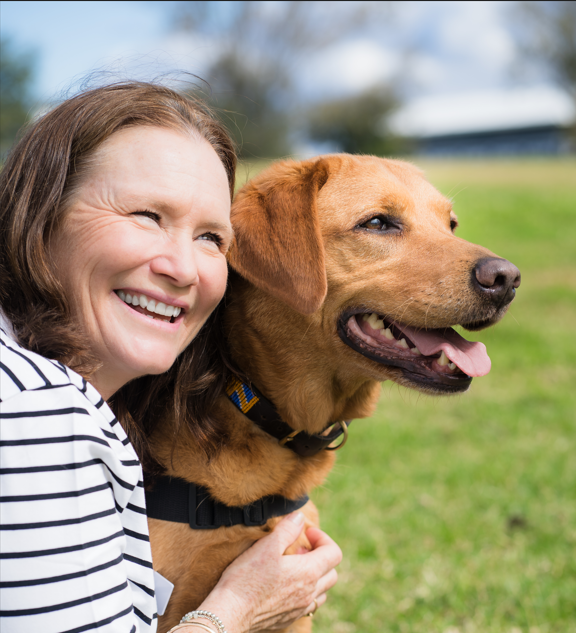 Angela and Scottie - Wellbeing Dog